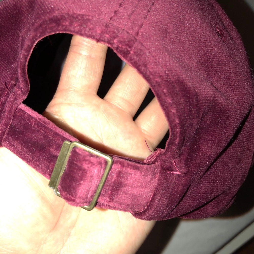Velvet Adjustable Cap